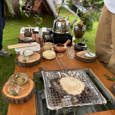 アウトドア茶会　10/3（土）事前予約