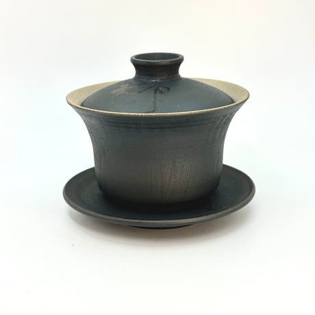 甚秋  伊藤成二  Jinshu  Seiji Ito  藻掛け 蓋碗 中　ST1240