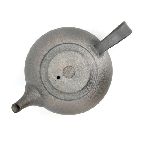 千葉光広 Mitsuhiro Chiba 鉄化粧 焼締 後手急須　ST1338