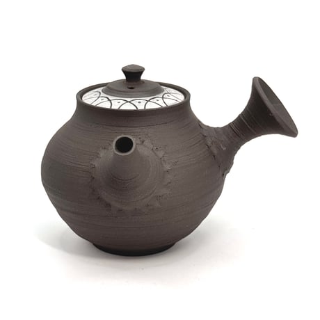 中川貴了 Takanori Nakagawa 黒泥象嵌茶注　ST1273
