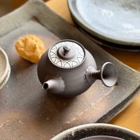 中川貴了 Takanori Nakagawa 黒泥象嵌茶注　ST1273