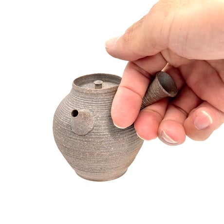 小俣冠丞 Kanjo Omata  焼締 南蛮 茶注　ST1398