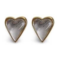 Plump Clear Heart Pierce/2color