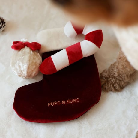 [Pups & Bubs]  クリスマス靴下 3点セット