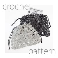 [Pattern] ドイリーバッグ