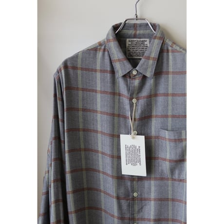 SUNNY ELEMENT＂VINEYARD SHIRT＂DEADSTOCK FABRIC