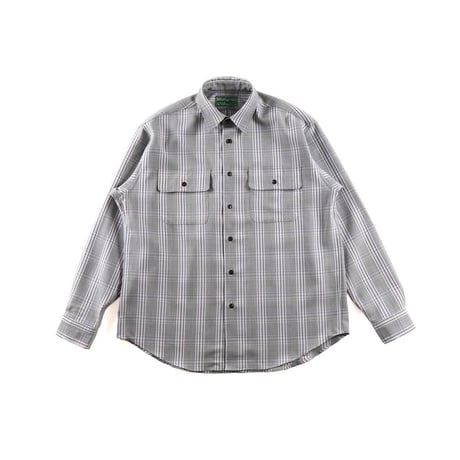 BROWN by 2-tacs＂PLAIN CREST＂GRAY PLAID