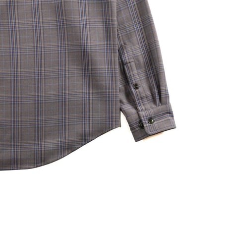 BROWN by 2-tacs＂PLAIN CREST＂BROWN PLAID