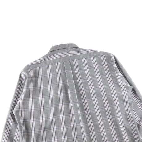BROWN by 2-tacs＂PLAIN CREST＂GRAY PLAID