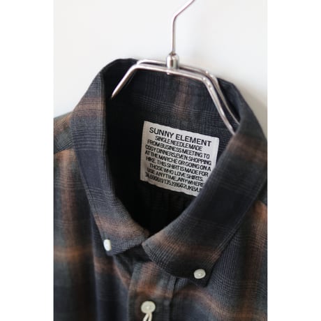 SUNNY ELEMENT＂HIKE BD SHIRT＂RAYON 100% / DEADSTOCK FABRIC