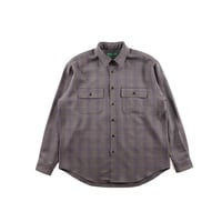 BROWN by 2-tacs＂PLAIN CREST＂BROWN PLAID