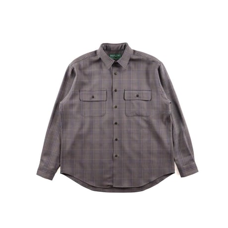 BROWN by 2-tacs＂PLAIN CREST＂BROWN PLAID