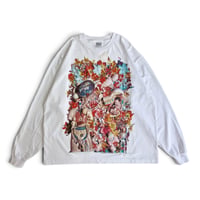＂IN UTERO/HEART SHAPED BOX BACK COVER ART L/S TEE＂ by KURT COBAIN × CHARLES PETERSON