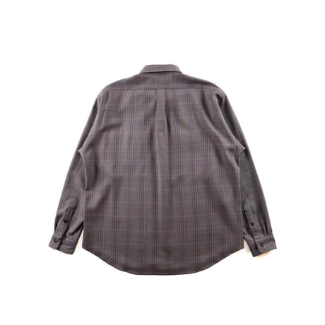 BROWN by 2-tacs＂PLAIN CREST＂BROWN PLAID