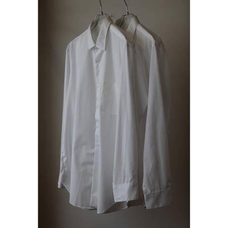 DEADSTOCK " 1960's ARROW COTTON WHITE SHIRT＂MADE IN U.S.A. / SZ 17-34