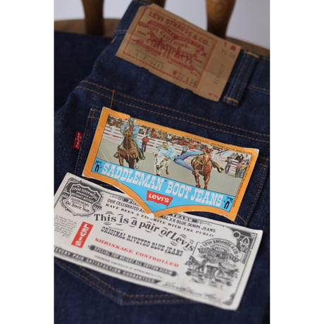 DEADSTOCK " 1981y LEVI'S 517-0217 JEANS＂MADE IN U.S.A. / SZ W32L34