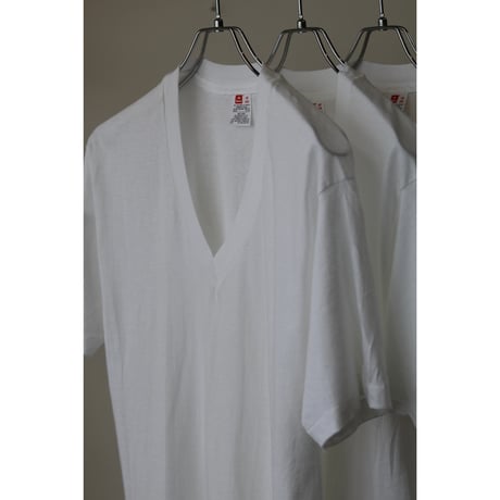 DEADSTOCK ＂1990's HANES 3PACK V NECK T-SHIRT＂