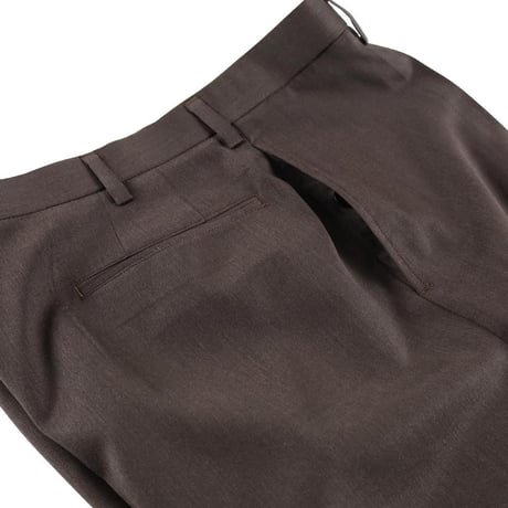 BROWN by 2-tacs＂STRAIGHT SLACKS＂