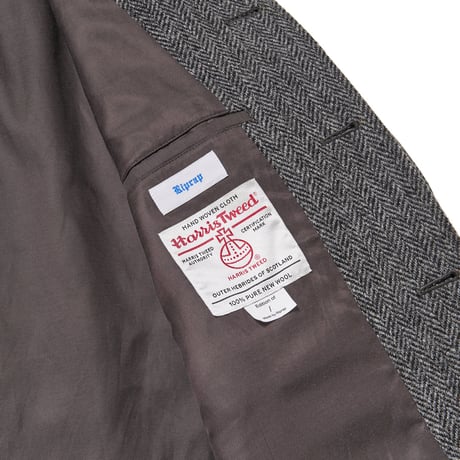Riprap＂BAL-CAR COAT＂HARRIS TWEED