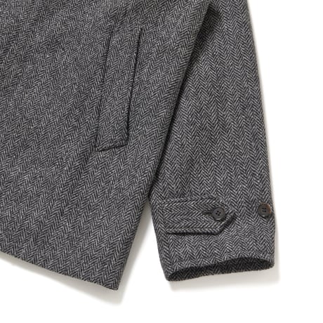 Riprap＂BAL-CAR COAT＂HARRIS TWEED