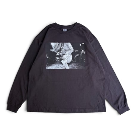 CHARLES PETERSON＂NIRVANA 1989 L/S T-SHIRT＂
