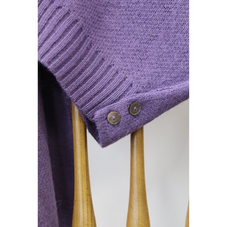 THE ART OF WOOL " 100% ALPACA CARDIGAN＂