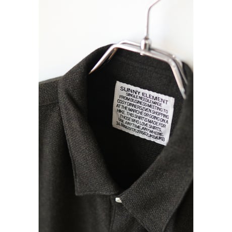 SUNNY ELEMENT＂VINEYARD SHIRT＂DEADSTOCK FABRIC