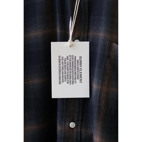 SUNNY ELEMENT＂HIKE BD SHIRT＂RAYON 100% / DEADSTOCK FABRIC