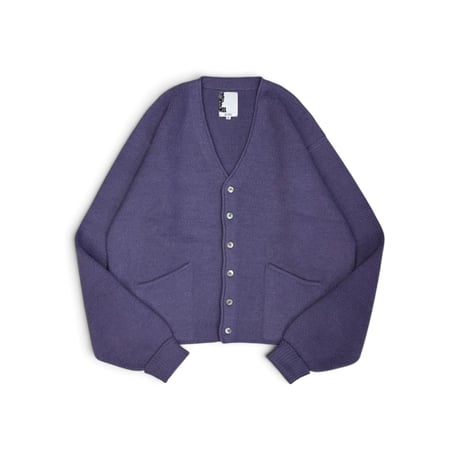 THE ART OF WOOL " 100% ALPACA CARDIGAN＂