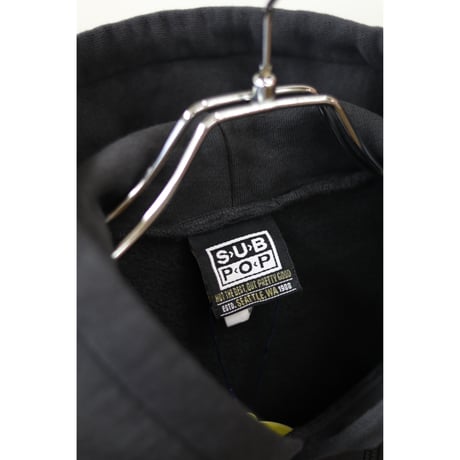 SUB POP ＂NO COMMENT. HOODED SWEAT SHIRT＂