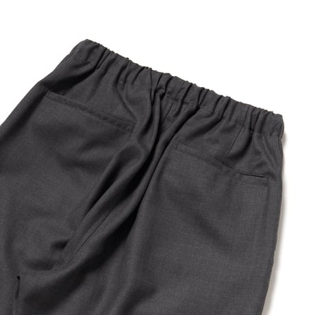 Riprap＂DRAWSTRING TROUSERS＂WASHABLE WOOL SERGE