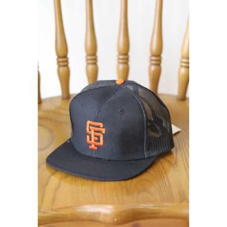 DEADSTOCK " 1980's MLB SAN FRANCISCO GIANTS SNAPBACK MESH CAP "
