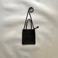 unisex / CURA /  薄マチレザーショルダーバッグ