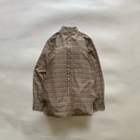used / unisex / AURALEE / ウールシアーチェックシャツ