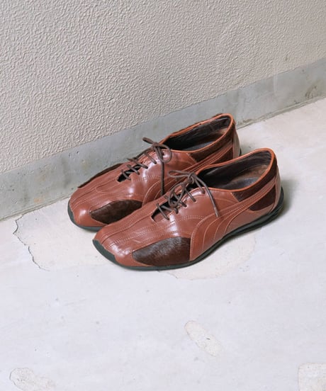 PUMA 2000s leather & harako shoes