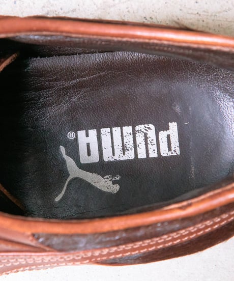 PUMA 2000s leather & harako shoes