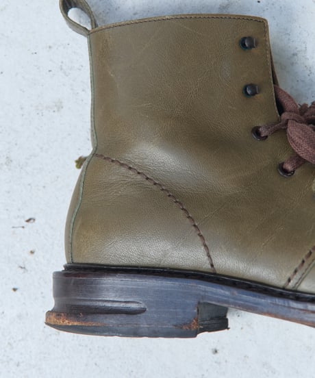 GIORGIO ARMANI leather boots