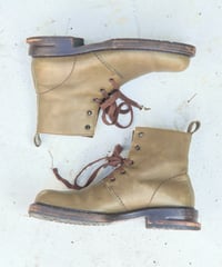 GIORGIO ARMANI leather boots