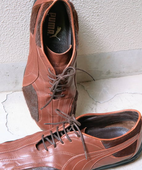 PUMA 2000s leather & harako shoes