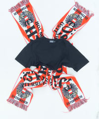 ANDREA CREWS scarf docking tee