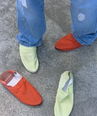 hussein chalayan × PUMA mesh slip-on