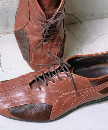 PUMA 2000s leather & harako shoes