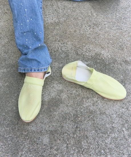 hussein chalayan × PUMA mesh slip-on