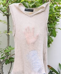 AD1996 COMME des GARCONS HOMME PLUS linen knit vest