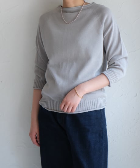 【AURA】和紙 2wayカーディガン　#charcoal/royal blue/brown/gray（新色）