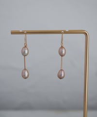 Egg Bronze bar pierce