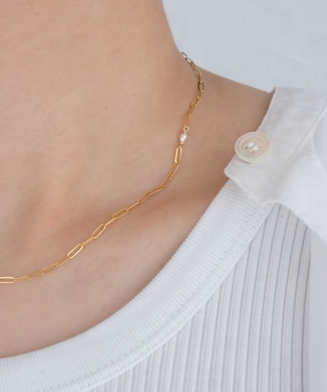 Aurum box chain necklace