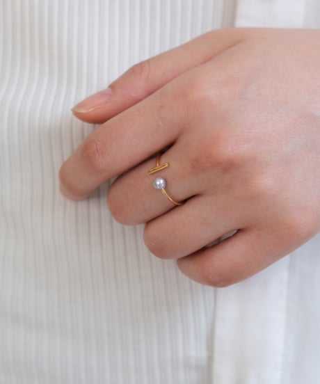Akoya aoboshi T ring