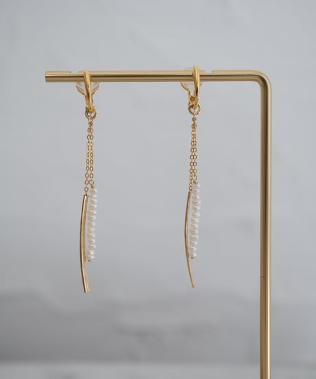 Tiny+tataki long  earring