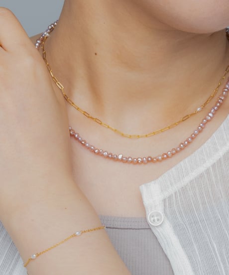 Aurum box chain necklace